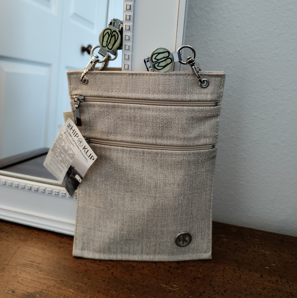 HIP KLIPS NWT RFID blocking EMF cell pocket bag